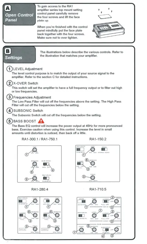 MB QUART RAl-150.2 Reference 150W Class D 2 Channel Amplifier fig 4