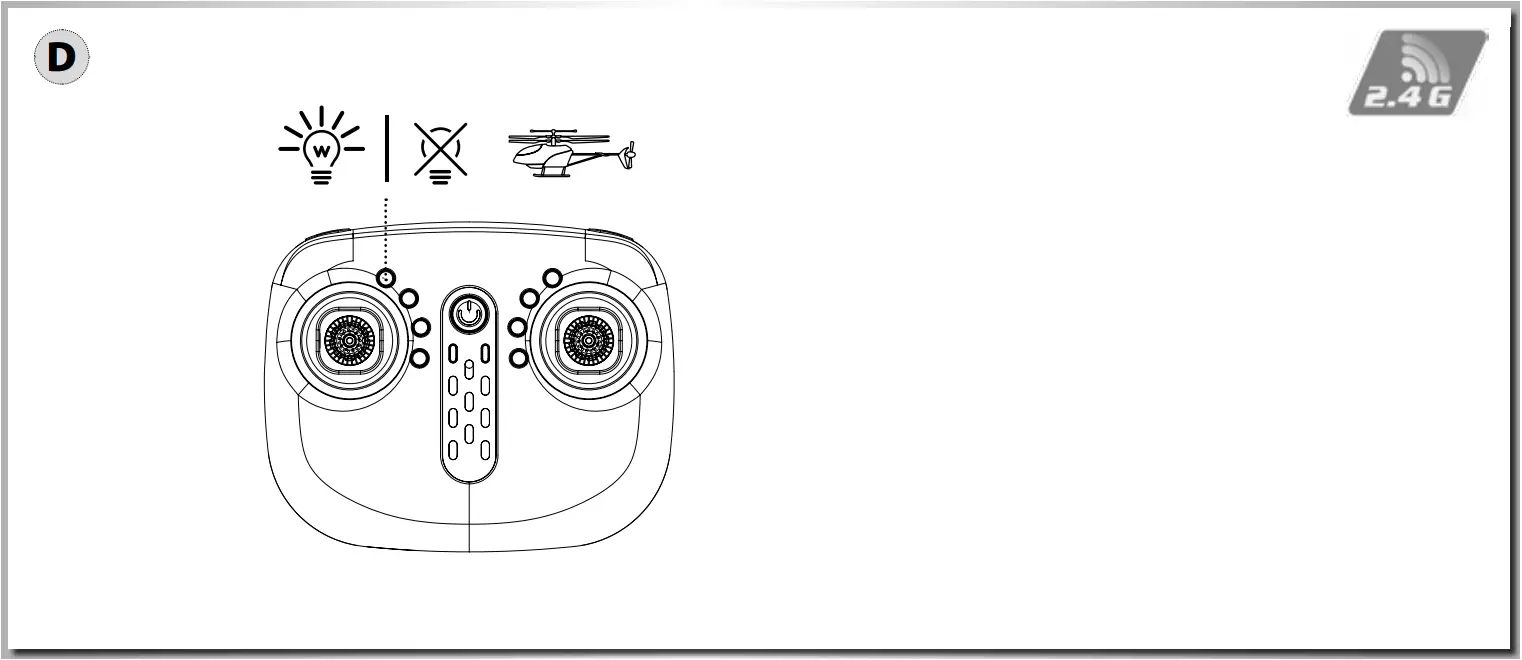 CARSON 500507157 Police Tyrann 230 Gyro 2.4 GHz 1D
