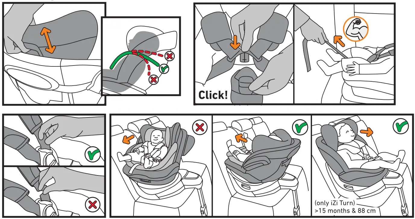BeSafe iZi TwistBM TurnBM Rotation Car Seat - fig 2