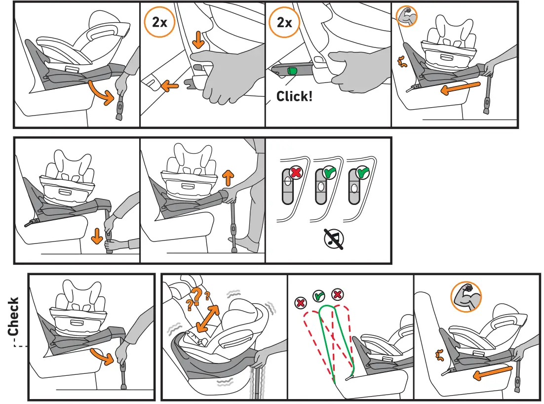 BeSafe iZi TwistBM TurnBM Rotation Car Seat - fig 3