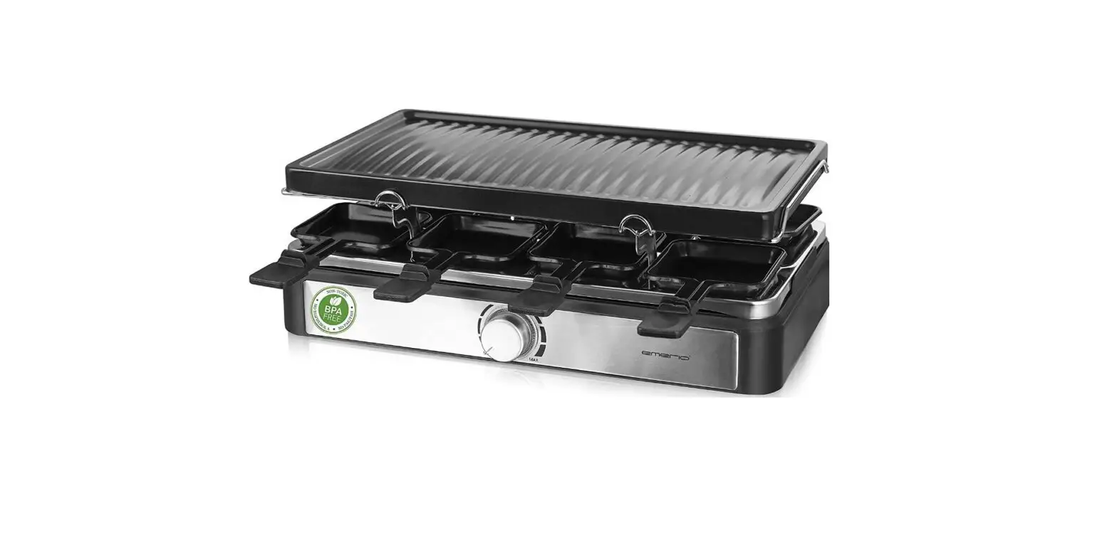Emerio Rg-119753 Raclette Grill Instruction Manual Emerio Rg-119753 Raclette Grill Instruction Manual