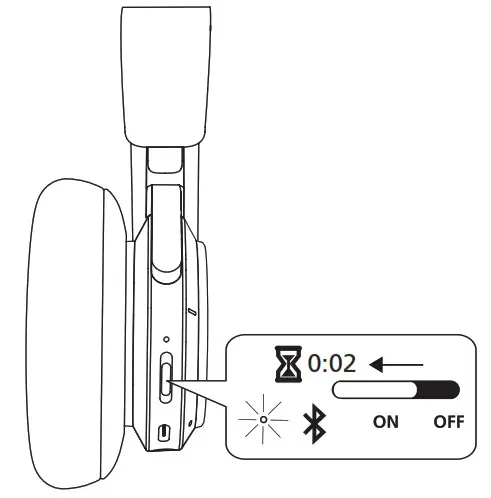 B O Beoplay H9 3rd Gen -Activate Bluetooth