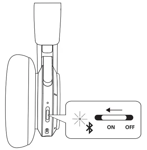 B O Beoplay H9 3rd Gen -Turn on o