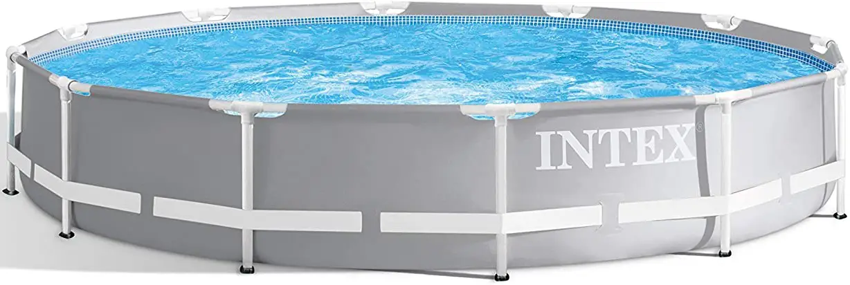 EXIT TOYS 12FTX30IN 12ft X 30in Prism Frame Pool Set with Filter Pump