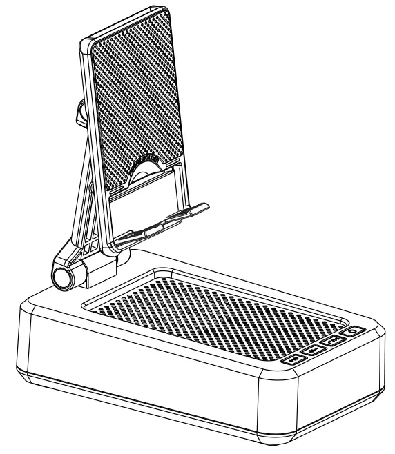 Shenzhen Kingamei L9 Phone Stand With Bluetooth Speaker - Product