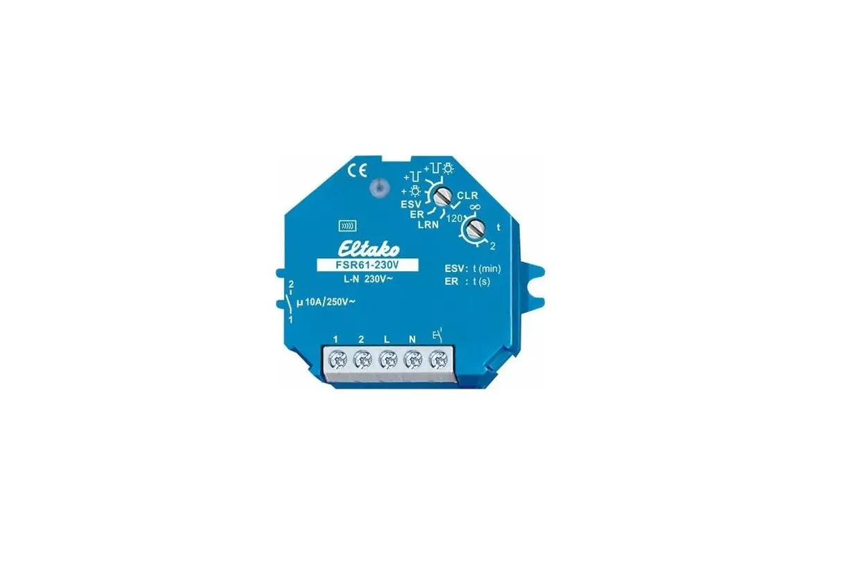 Eltako Fsr61-230v Wireless Actuator Impulse Switch With Integrated Relay Function Instruction Manual