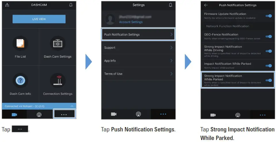 THINKWARE DC U1 FG Dash Camera - Using recording features 13