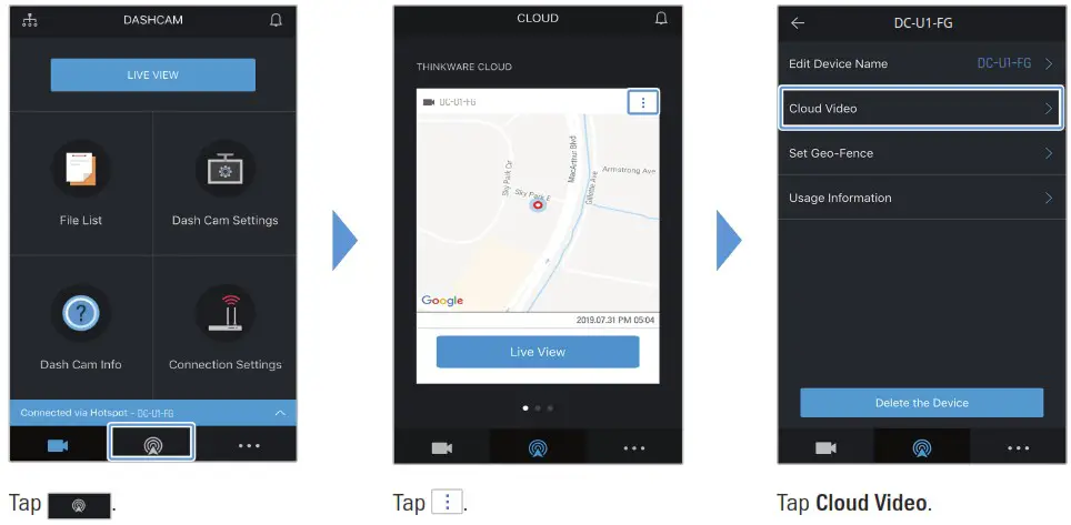 THINKWARE DC U1 FG Dash Camera - Using recording features 14