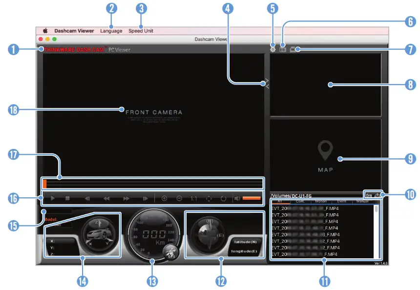 THINKWARE DC U1 FG Dash Camera - Using recording features 19