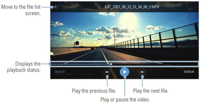 THINKWARE DC U1 FG Dash Camera - Using recording features 4