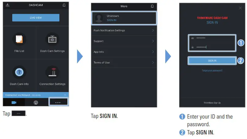 THINKWARE DC U1 FG Dash Camera - Using recording features 5