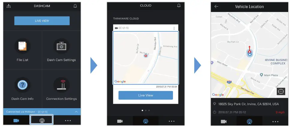 THINKWARE DC U1 FG Dash Camera - Using recording features 6