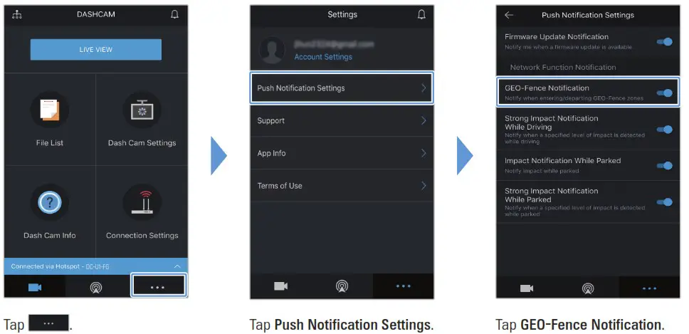 THINKWARE DC U1 FG Dash Camera - Using recording features 8