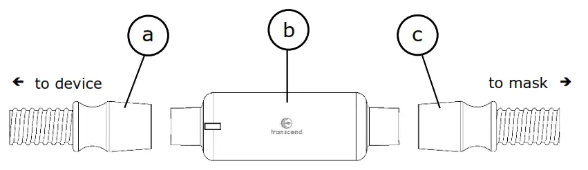 transcend 505000 Micro Auto CPAP Machine - Fig 7