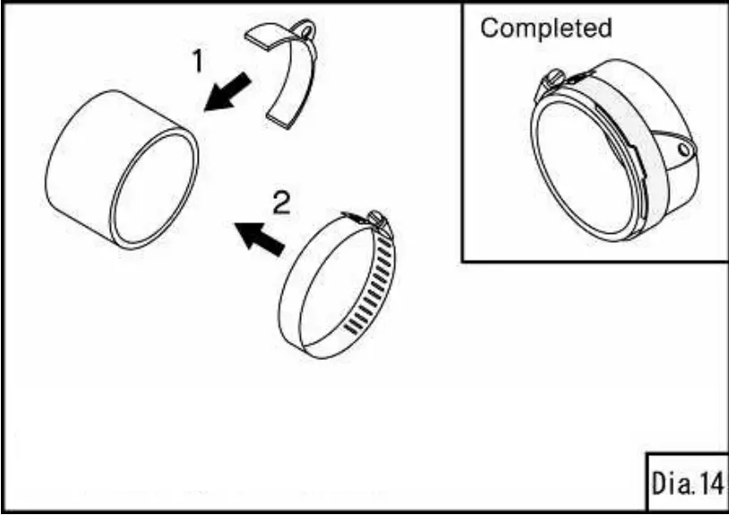HKS ABA FD2 Racing Suction Reloaded Intake Kit - Fig 13