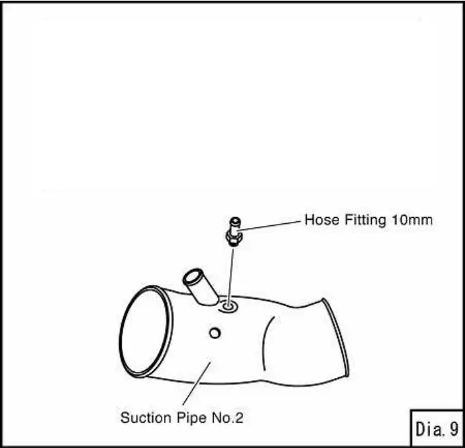 HKS ABA FD2 Racing Suction Reloaded Intake Kit - Fig 8