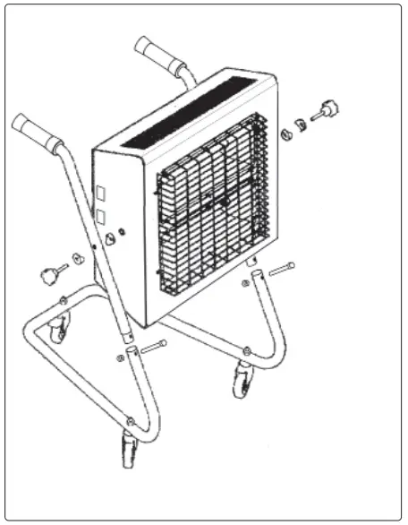 SEALEY IR15 Infrared Halogen Heater - fig 2