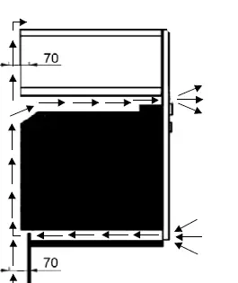 caple C2220 Side Opening Electric Single Oven 5