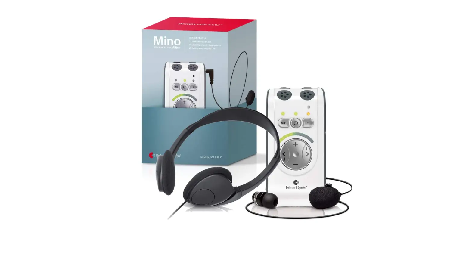 Bellman & Symfon Mino Personal Sound Amplifier With Headphones User Guide