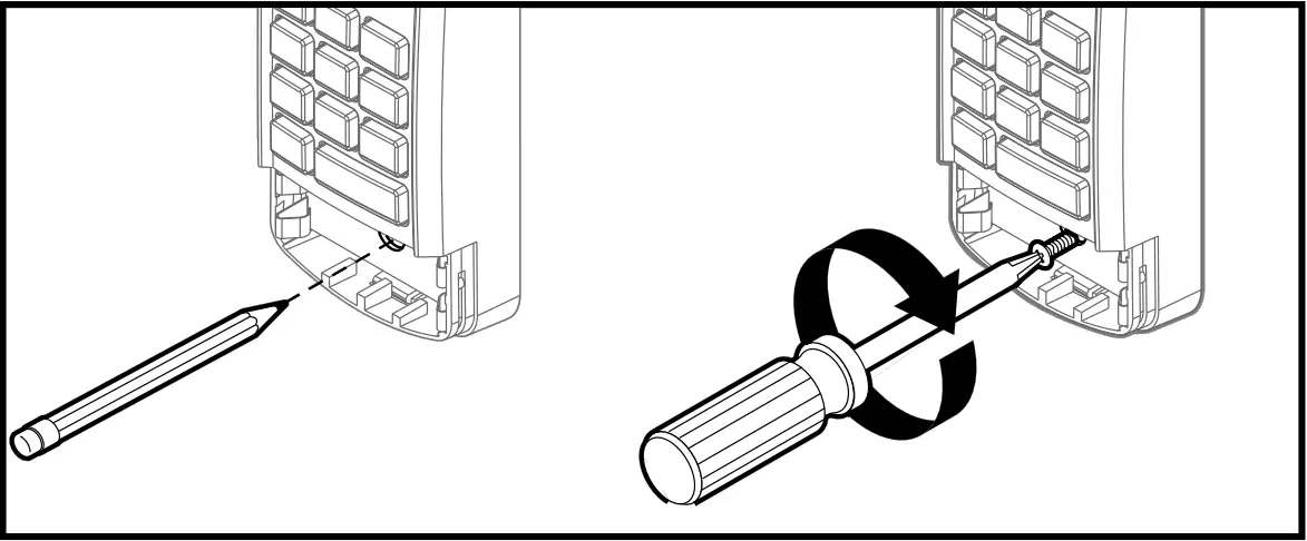 GENIE GK R Wireless Keypad - Fig 11