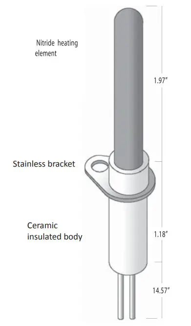 WHITE-RODGERS 21D64-2 HotRod Hot Surface Igniter Nitride Upgrade Kit - Figure 1