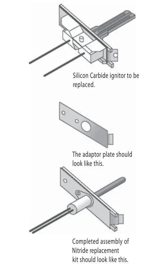 WHITE-RODGERS 21D64-2 HotRod Hot Surface Igniter Nitride Upgrade Kit - Figure 18