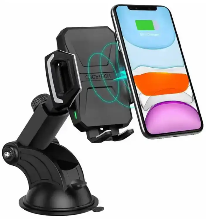 CHOETECH T521-F Fast Wireless Charging Car Dock