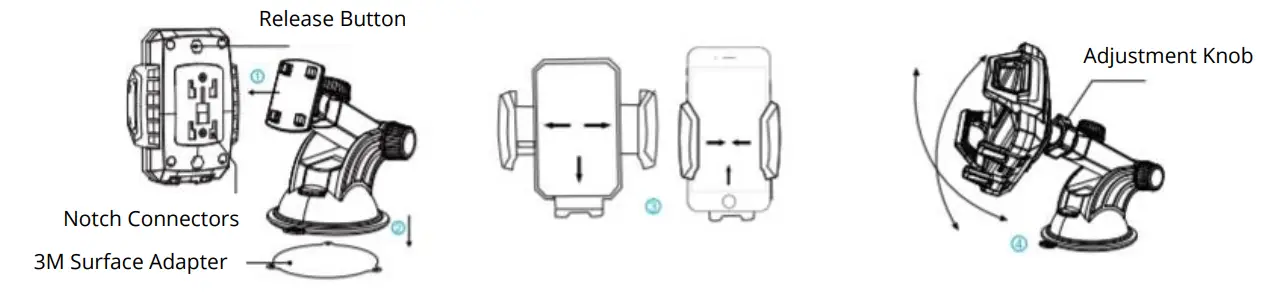 Assemble/Disassemble the Wireless Charger