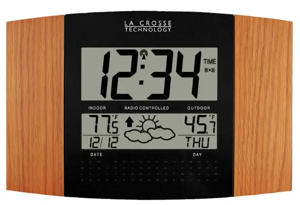 LA CROSS-WS-8157U-IT-Atomic-Digital-Wall-Clock