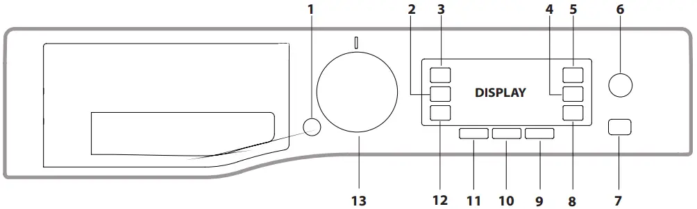 Whirlpool NDD 10726 DA UK Freestanding Washer Dryer - fig 1
