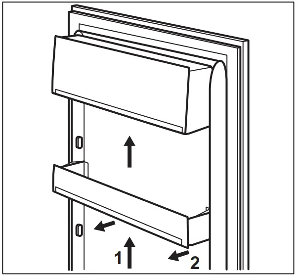 Positioning the door