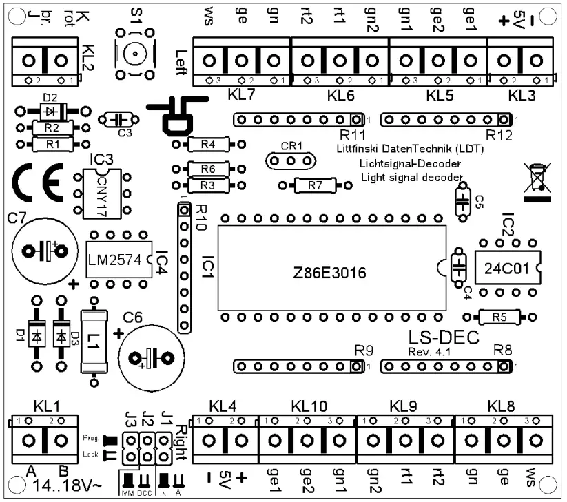 Littfinski DatenTechnik LS DEC BR F Light Signal Decoder - 1