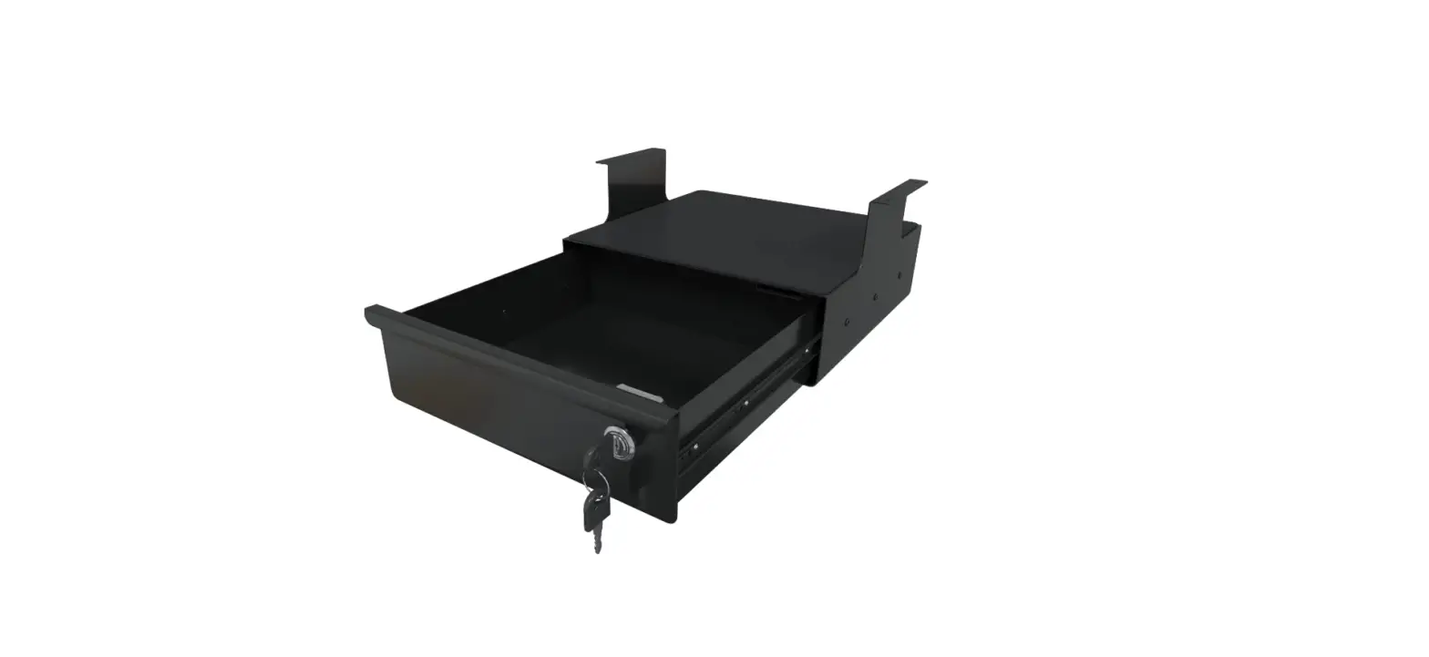 Vivo Desk-ac03b Black Pull Out 18 Inch Under Desk Drawer Instruction Manual