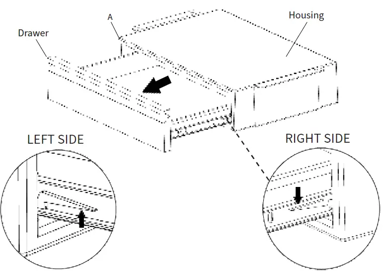 vivo -DESK-AC03B -Black -Pull-Out -18Inch-Under-Desk-Drawer-fig-4