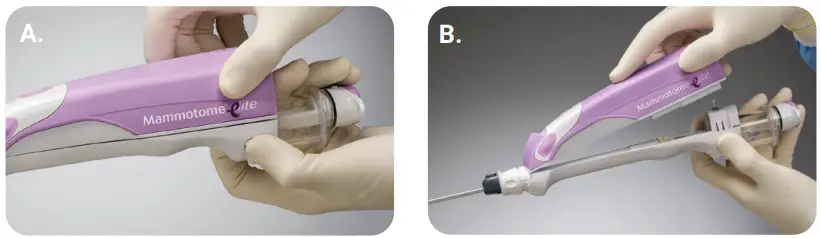 Removing the Probe from the Holster