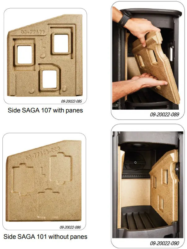 DOVER SAGA107 Wood Stove - Figure 12