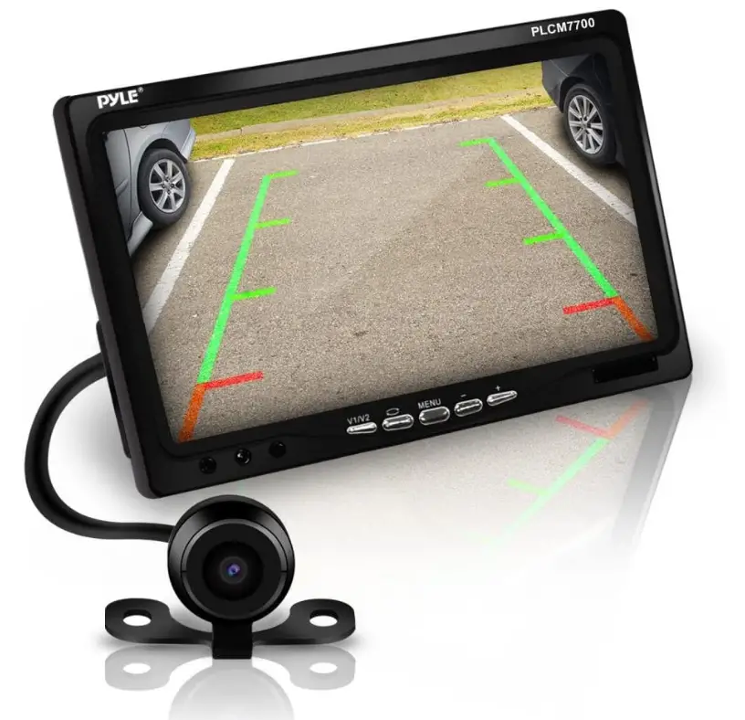 Pyle-PLCM7700-Backup-Rear-View-Car-Camera-Screen-Monitor-System-Imgg