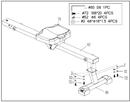 SUNNY-SF-RW522016-Magnetic-Rowing-Machine-Smart-fig-5