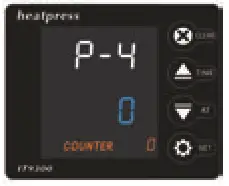 Innovation 3805N Tshirt Heat Transfer Printing Machine - CONTROL SETTING5