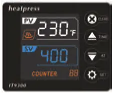 Innovation 3805N Tshirt Heat Transfer Printing Machine - CONTROL SETTING8