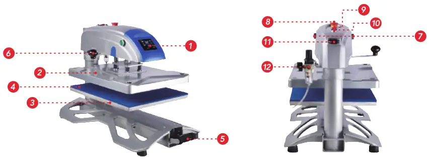 Innovation 3805N Tshirt Heat Transfer Printing Machine - MACHINE