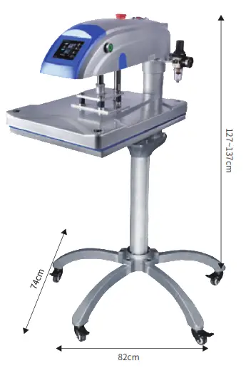 Innovation 3805N Tshirt Heat Transfer Printing Machine - Movable Caddie