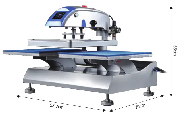 Innovation 3805N Tshirt Heat Transfer Printing Machine - Movable Caddie1