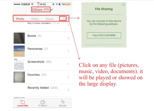 CAIWEI 4200 Lumen Wireless Android Projector-29