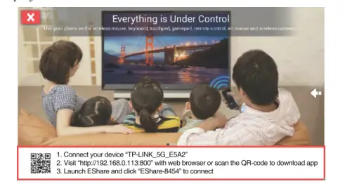 CAIWEI 4200 Lumen Wireless Android Projector-36