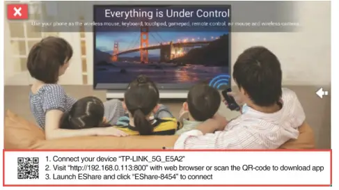 CAIWEI 4200 Lumen Wireless Android Projector-5