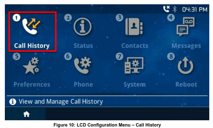 GRANDSTREAM GXP2130 BroadWorks Xsi Directories and Call Logs - fig11
