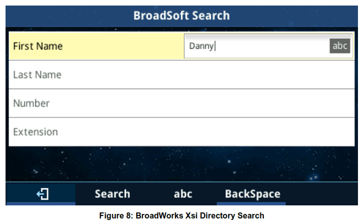 GRANDSTREAM GXP2130 BroadWorks Xsi Directories and Call Logs - fig8