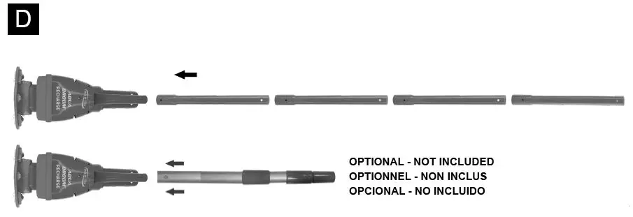 POOL BLASTER 14101AL Aqua Broom Recharge Cordless Vacuum-5