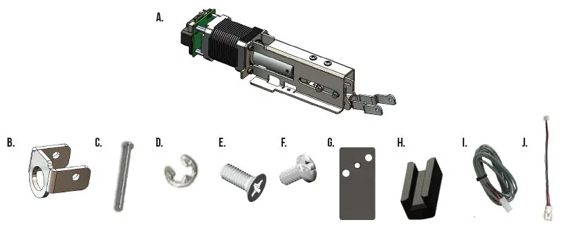 COMMAND ACCESS TECHNOLOGIES MLRK1 Motorized Latch-Retraction Kit-1